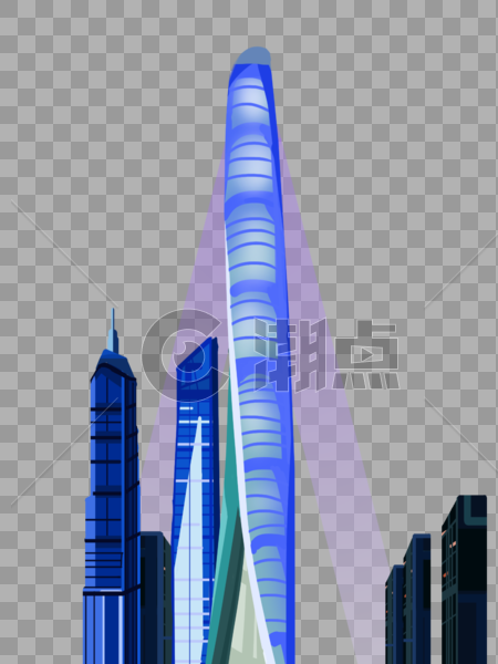 上海中心大厦图片素材免费下载