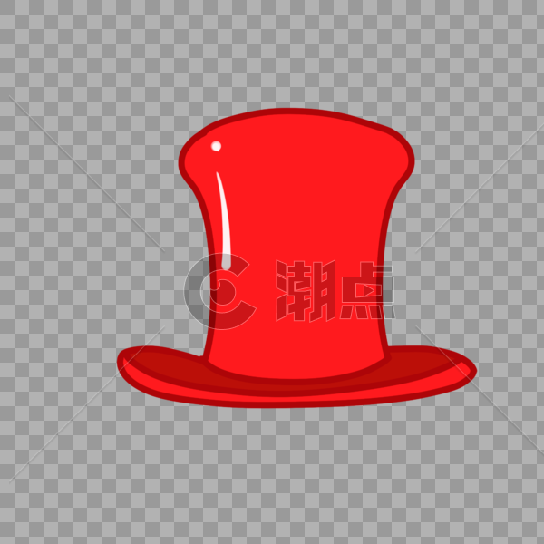 红色的帽子图片素材免费下载
