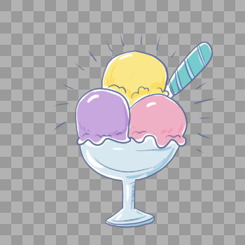 冰淇淋球图片素材免费下载