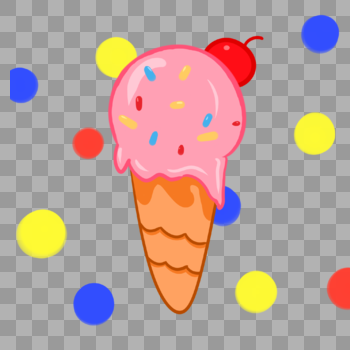 彩色冰淇凌图片素材免费下载