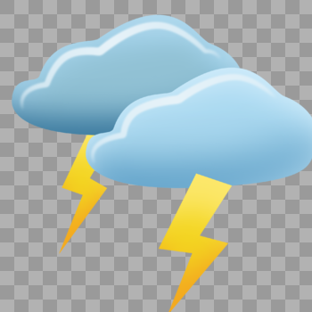 雷雨闪电小心闪电图片素材免费下载
