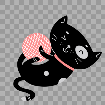 玩线球的猫图片素材免费下载