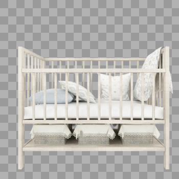 婴儿床图片素材免费下载
