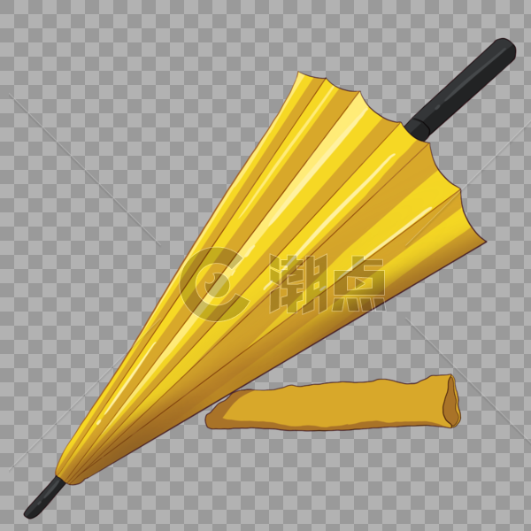 黄色雨伞图片素材免费下载