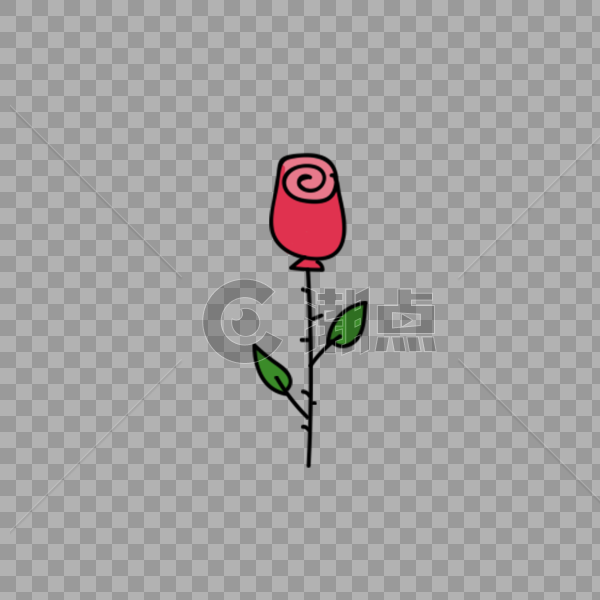 浪漫情人节美丽玫瑰花图片素材免费下载