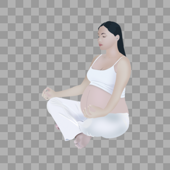 母亲节怀孕母亲图片素材免费下载