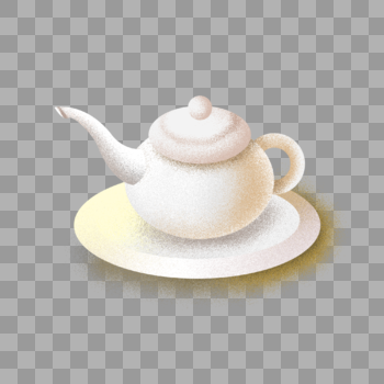 手绘茶壶茶壶图片素材免费下载