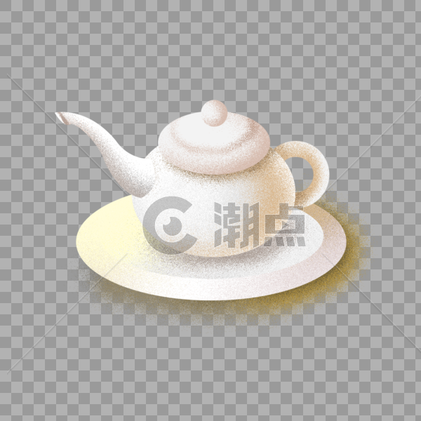 手绘茶壶茶壶图片素材免费下载
