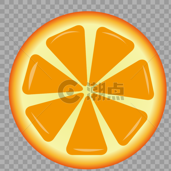 橘子片图片素材免费下载