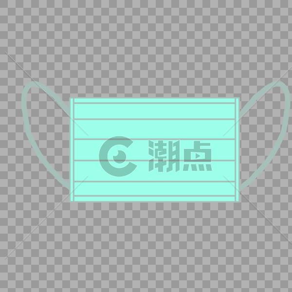 护士节口罩卡通素材下载图片素材免费下载