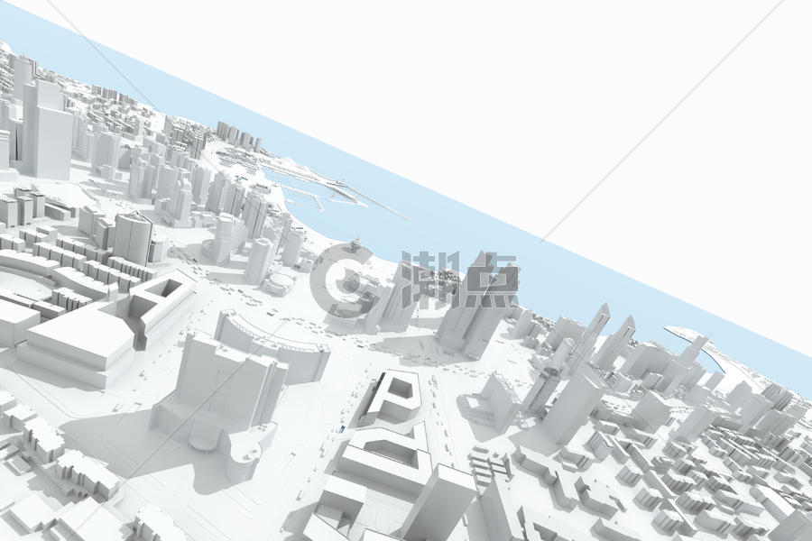 特色城市模型图片素材免费下载