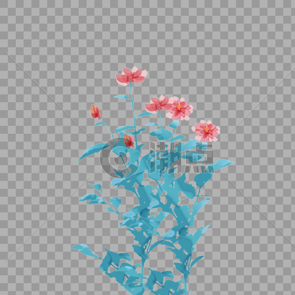 水彩玫瑰植物图片素材免费下载
