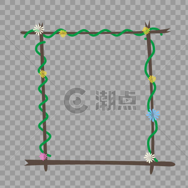 清新边框图片素材免费下载