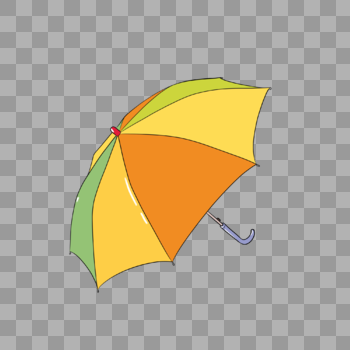 雨伞太阳伞卡通夏日图片素材免费下载