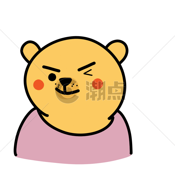你懂的小熊表情包GIF图片素材免费下载
