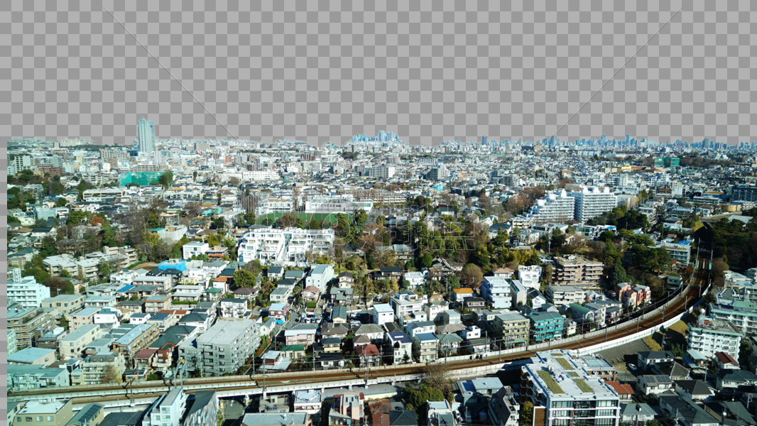 城市建筑群图片素材免费下载