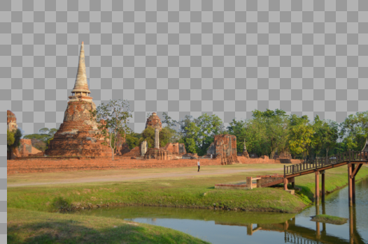 泰国大城佛塔佛像图片素材免费下载