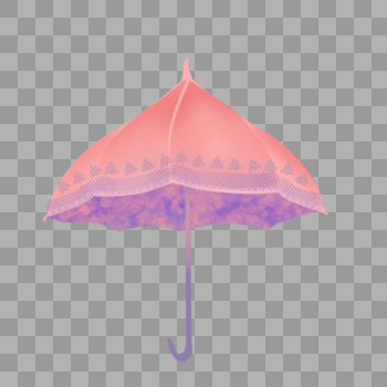粉色的太阳伞图片素材免费下载