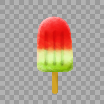 夏季甜品西瓜棒冰图片素材免费下载