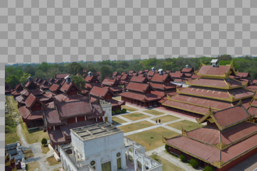 缅甸曼德勒大皇宫图片素材免费下载