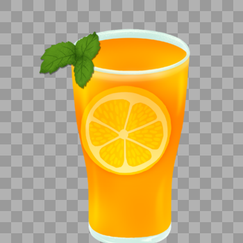 夏天橙汁果汁饮品图片素材免费下载