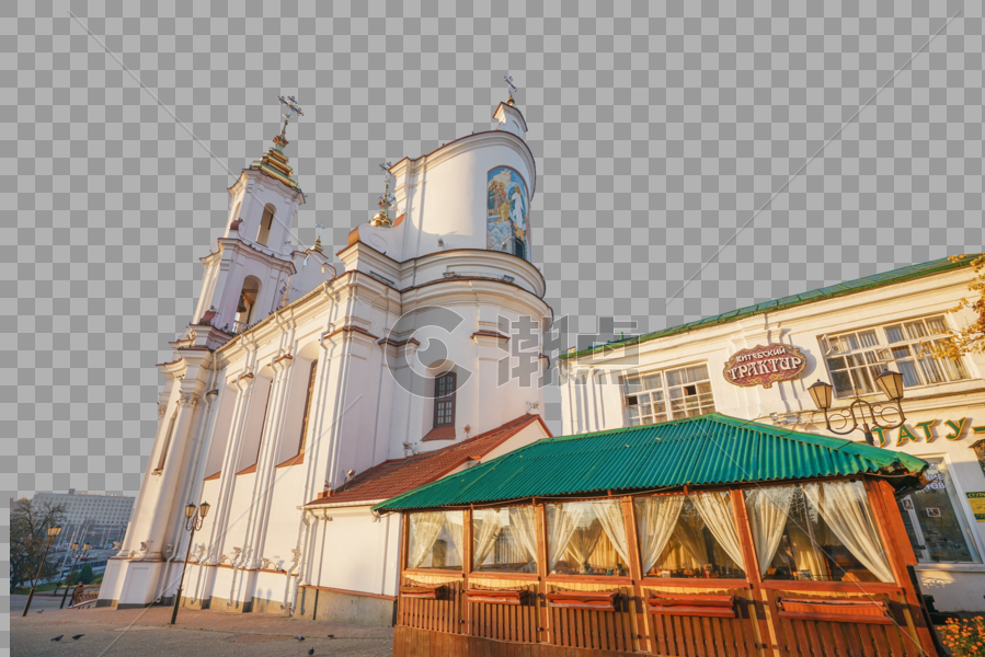 白俄罗斯东正教教堂图片素材免费下载