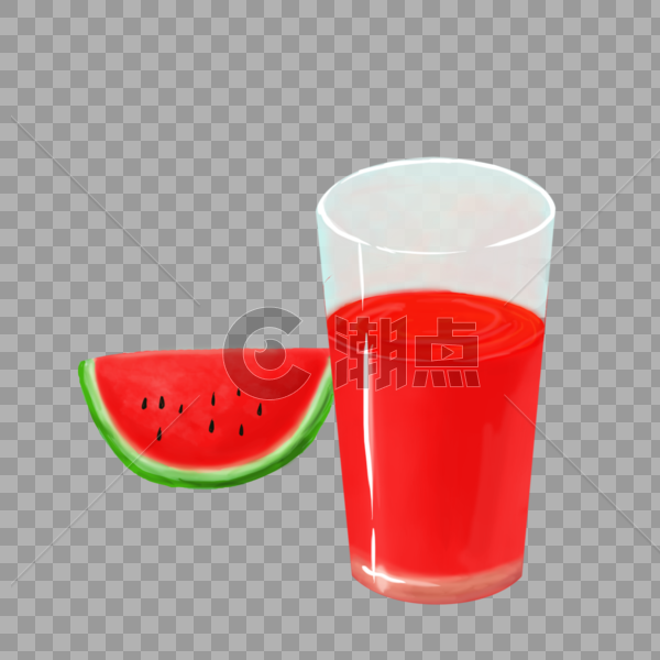 夏季饮品 西瓜汁图片素材免费下载