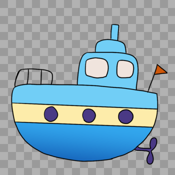 玩具汽艇模型图片素材免费下载