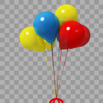 彩色节日气球图片素材免费下载