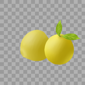 金黄色美味柚子图片素材免费下载