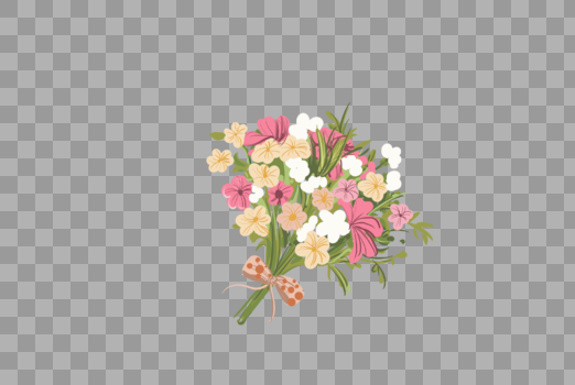 粉色花束图片素材免费下载