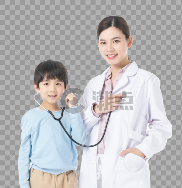 儿童体检听诊器图片素材免费下载