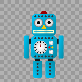 机器人玩具图片素材免费下载