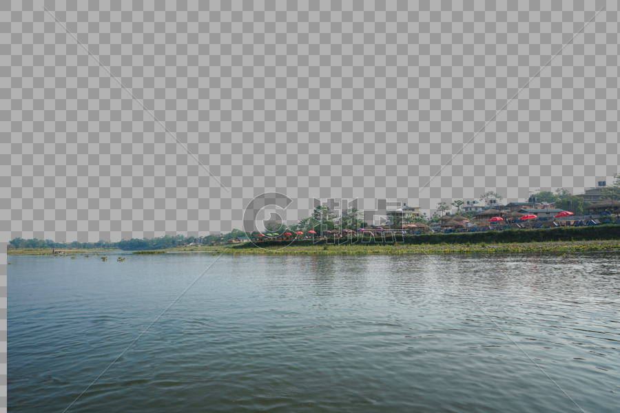河尼泊尔奇特旺国家公园河流风光图片素材免费下载