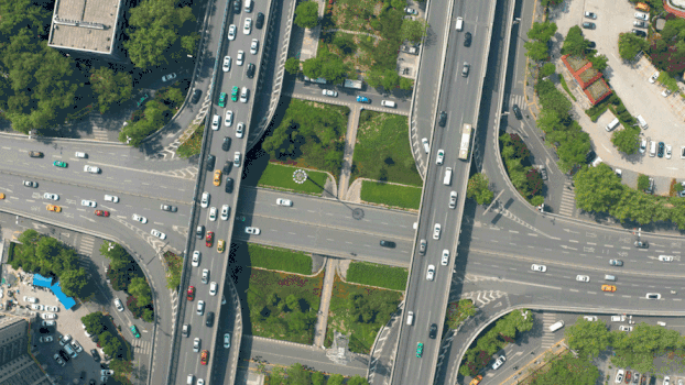 城市交通GIF图片素材免费下载