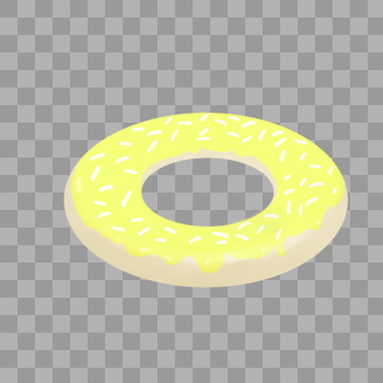 黄甜甜圈4图片素材免费下载