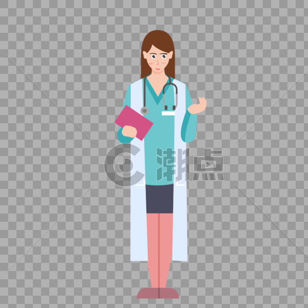 女医生装饰素材图案图片素材免费下载