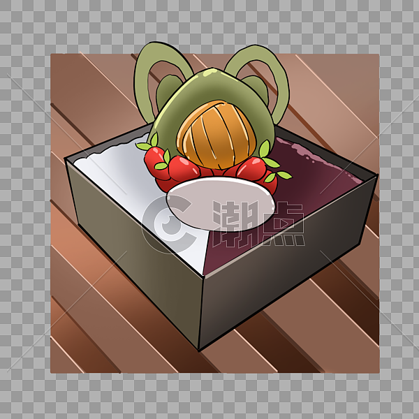 水果盒子蛋糕图片素材免费下载