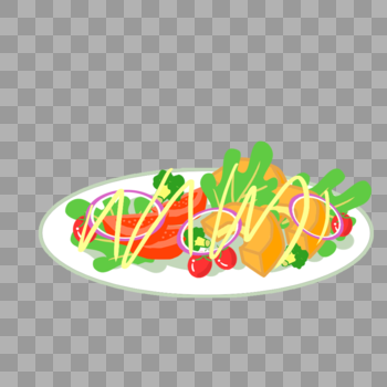 蔬菜沙拉图片素材免费下载