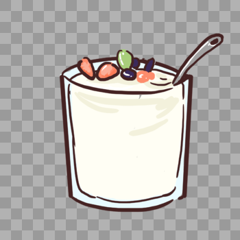 酸奶饮品优格美味食物图片素材免费下载