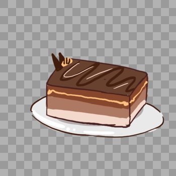 巧克力蛋糕甜品食物图片素材免费下载