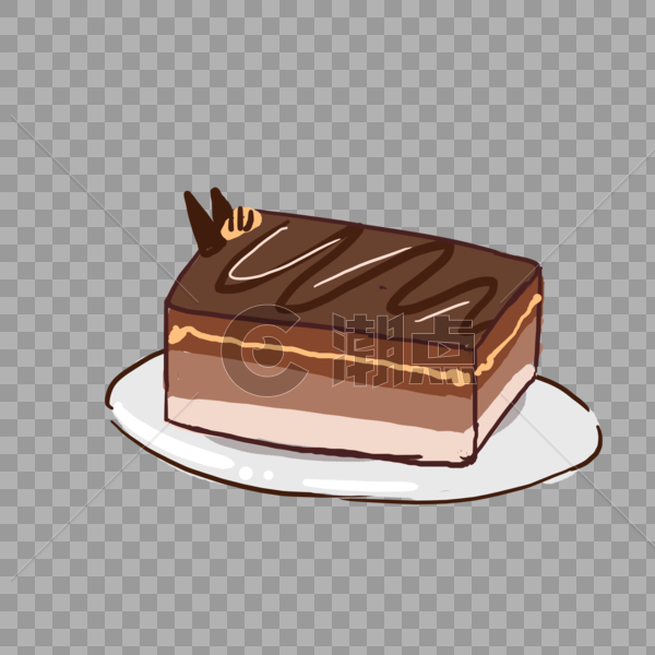 巧克力蛋糕甜品食物图片素材免费下载