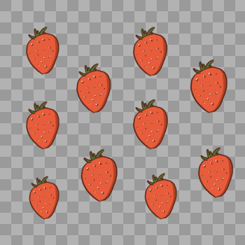 草莓水果壁纸图片素材免费下载