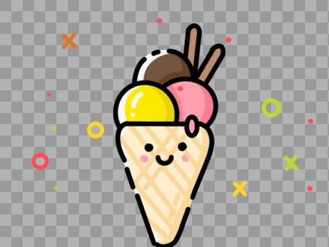 冰淇淋mbe图标图片素材免费下载