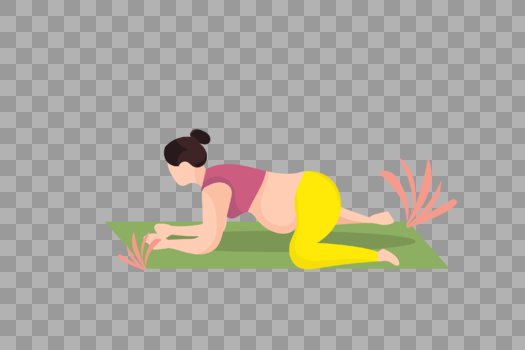 孕妇锻炼图片素材免费下载