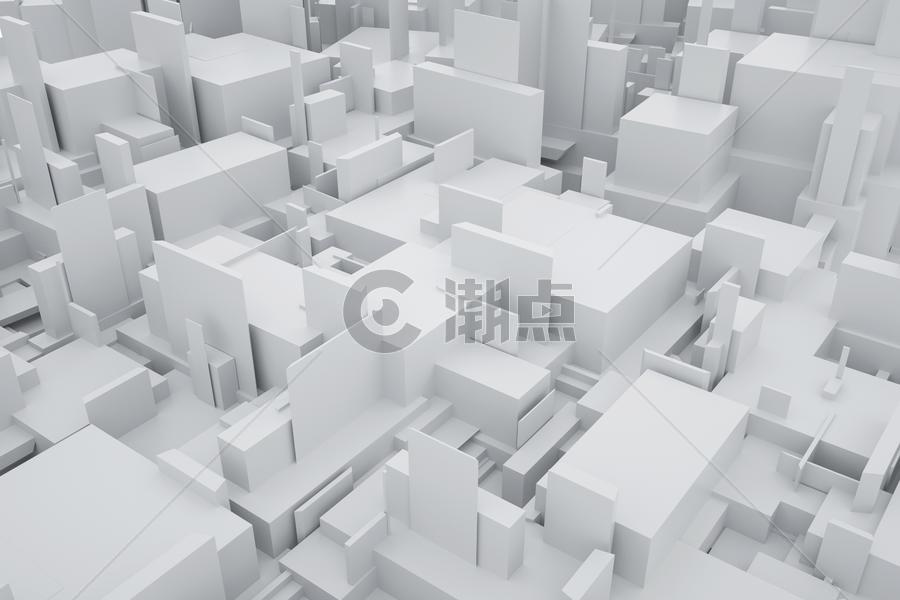 抽象立方体展示空间图片素材免费下载