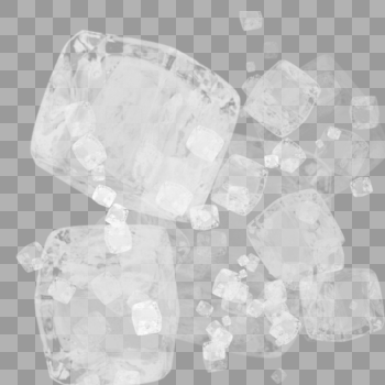 冰块元素图片素材免费下载