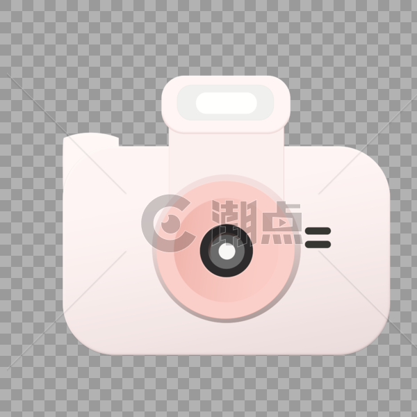 粉色照相机图片素材免费下载
