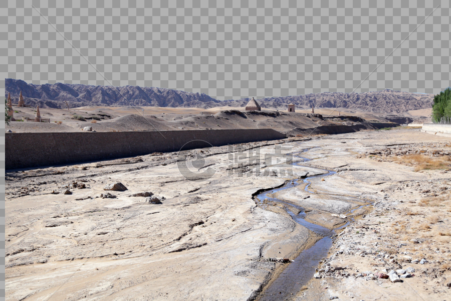 沙漠戈壁滩风光图片素材免费下载
