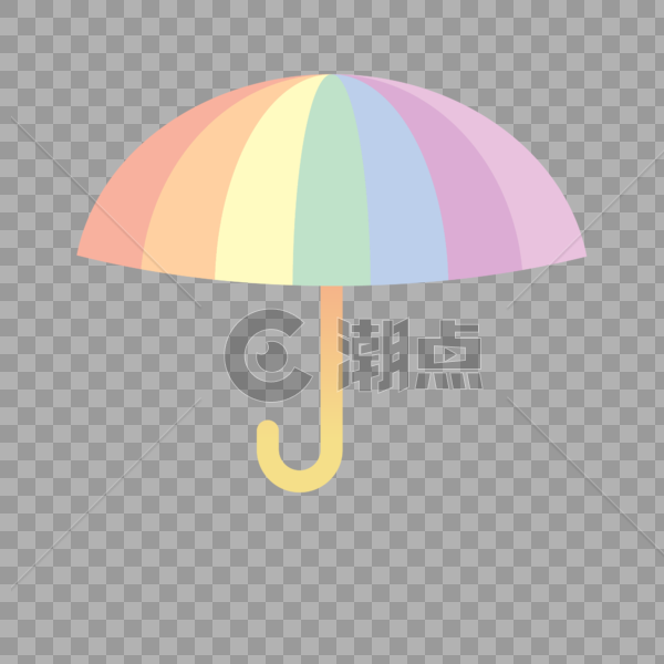 彩色雨伞图片素材免费下载